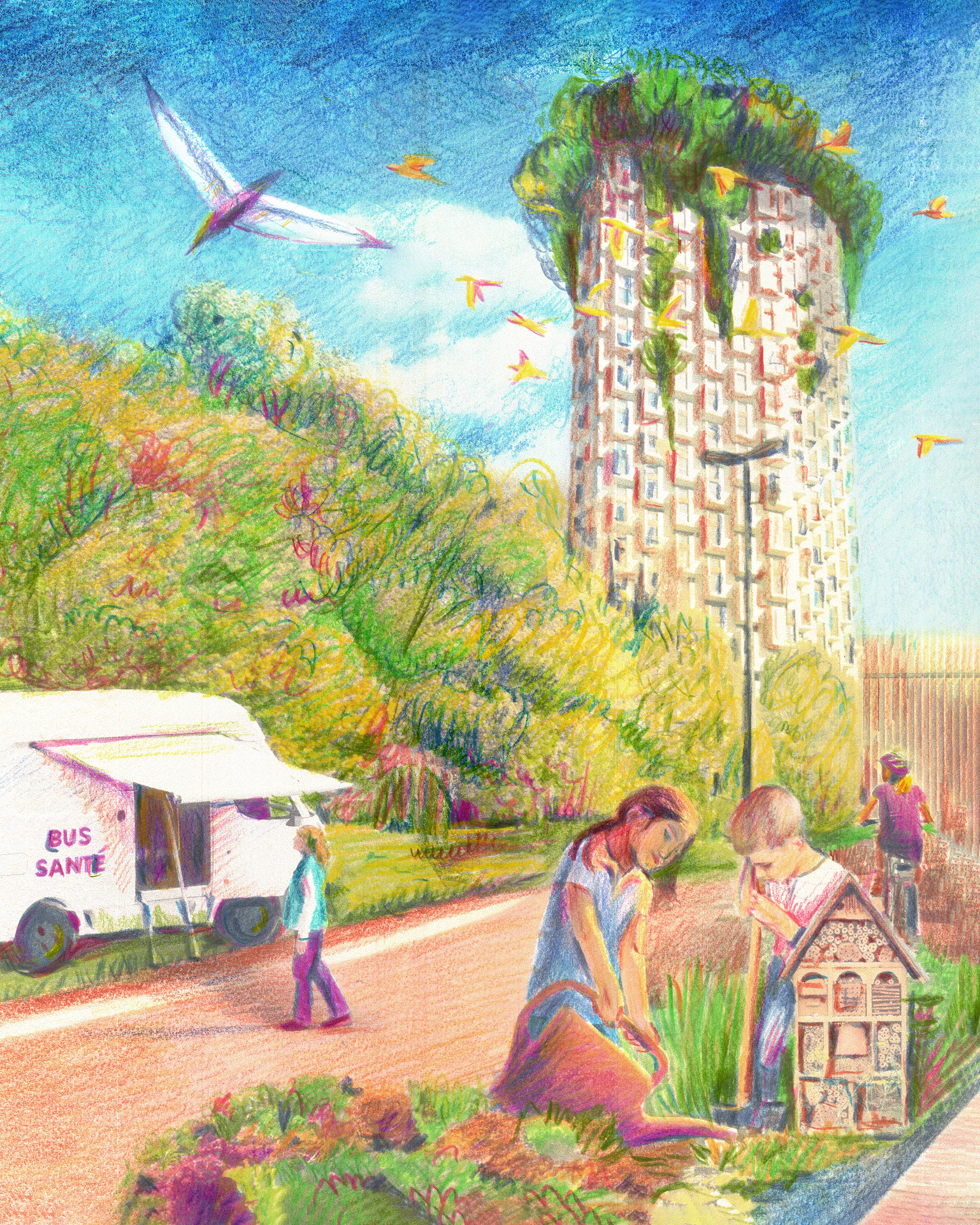 Urbanisme et santé illustration